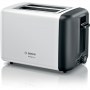 Bosch | TAT3P421 | DesignLine Compact Toaster | Power 970 W | Number of slots 2 | Housing material Stainless steel | White - 2